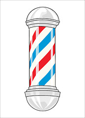 Image showing Barber pole