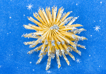 Image showing Straw Christmas Decoration