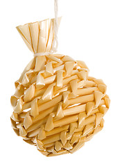 Image showing Straw Christmas Decoration