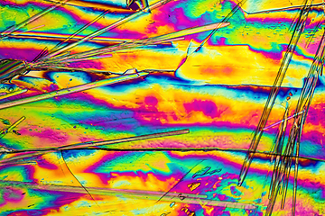 Image showing Sodium carbonate microcrystals