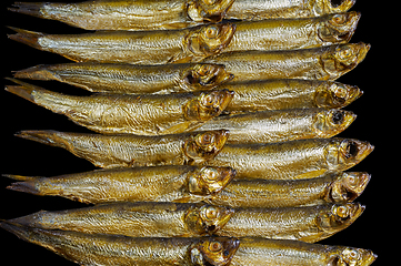 Image showing smoked sprats