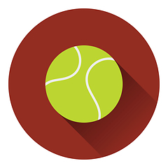 Image showing Tennis ball icon