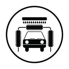 Image showing Car wash icon