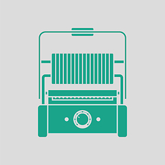 Image showing Kitchen electric grill icon