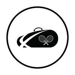 Image showing Tennis bag icon