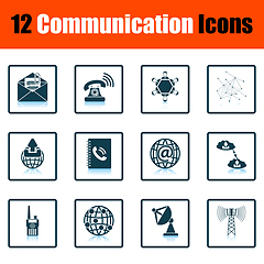 Image showing Communication icon set