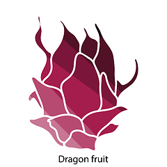 Image showing Dragon fruit icon