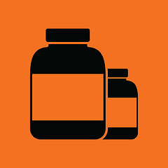 Image showing Pills container icon