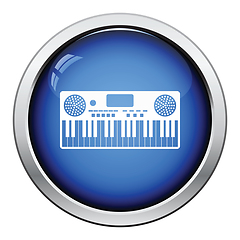 Image showing Music synthesizer icon