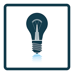 Image showing Electric bulb icon