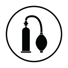 Image showing Vacuum penis machine icon