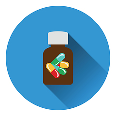 Image showing Pills bottle icon