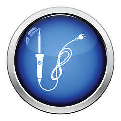 Image showing Soldering iron icon