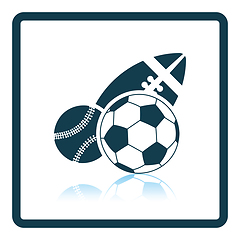 Image showing Sport balls icon