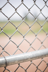 Image showing close-up of a fence