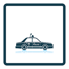 Image showing Police car icon