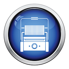 Image showing Kitchen electric grill icon