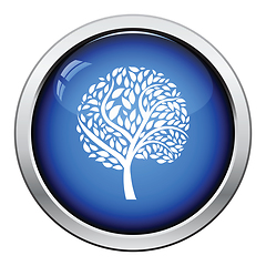 Image showing Ecological tree leaves icon