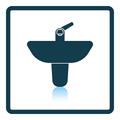 Image showing Wash basin icon