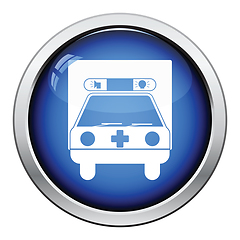 Image showing Ambulance car icon