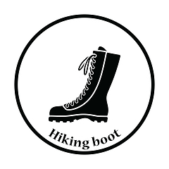 Image showing Hiking boot icon