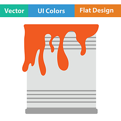 Image showing Paint can icon