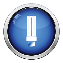 Image showing Energy saving light bulb icon