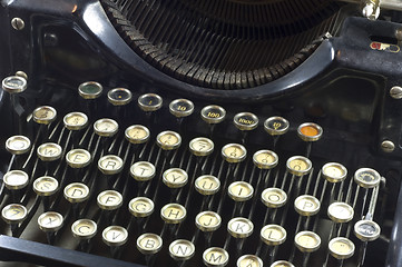 Image showing Typewriter old