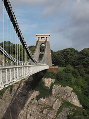 Image showing Clifton Suspension Bridge in Bristol