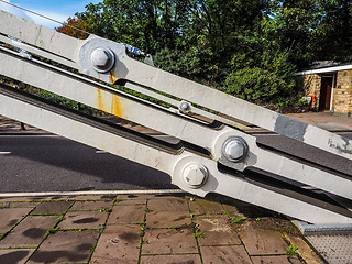 Image showing HDR Clifton Suspension Bridge in Bristol