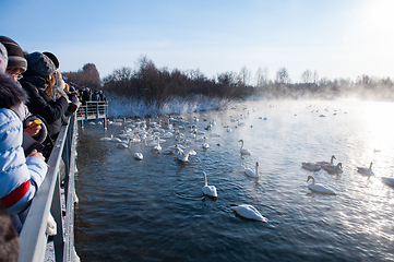 Image showing Altaiskaya zimovka holiday - the first day of winter