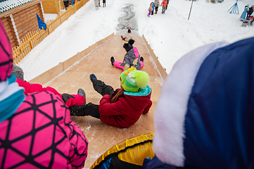 Image showing Altaiskaya zimovka holiday - the first day of winter