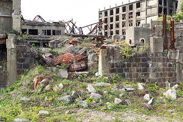 Image showing Abandoned Gunkanjima island