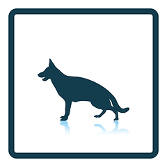 Image showing German shepherd icon