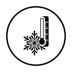 Image showing Winter cold icon