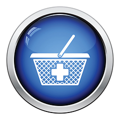 Image showing Pharmacy shopping cart icon