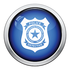 Image showing Police badge icon