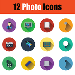 Image showing Photography icon set