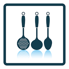 Image showing Ladle set icon