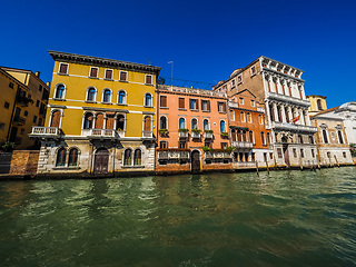 Image showing Canal Grande in Venice HDR