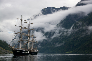 Image showing Gudvangen, Sogn og Fjordane, Norway