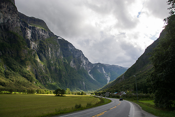 Image showing Gudvangen, Sogn og Fjordane, Norway