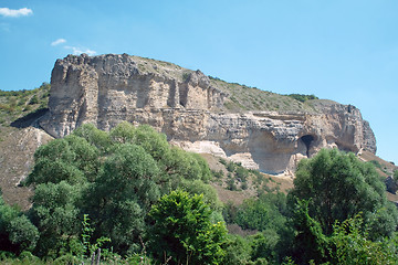 Image showing Mountains, the sky, clouds. Ukraine. Southern coast of Crimea