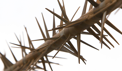 Image showing Spiked fence