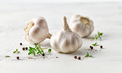 Image showing composition of garlic and spices