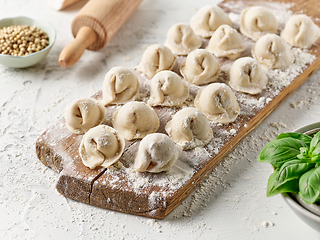 Image showing fresh homemade dumplings