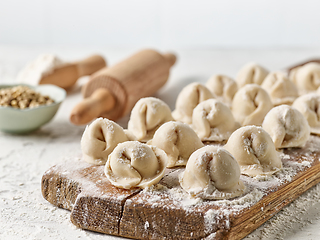 Image showing fresh homemade dumplings