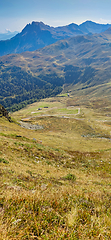 Image showing South Tyrolean Alps in autumn