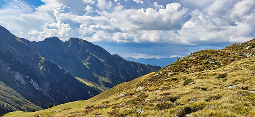 Image showing South Tyrolean Alps in autumn