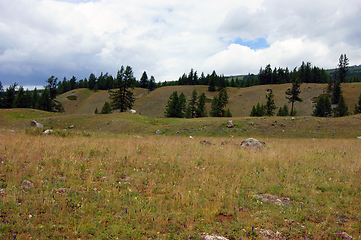 Image showing Valley in mountain altai year daytime landscape